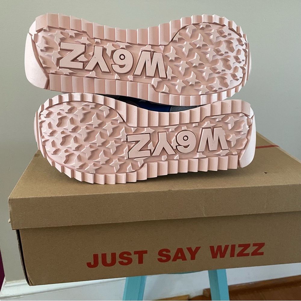 W6YZ Deva Sneaker Suede Iridescent Nylon Women’s  39 NEW 0011017405.15.1M24 - Picture 6 of 7